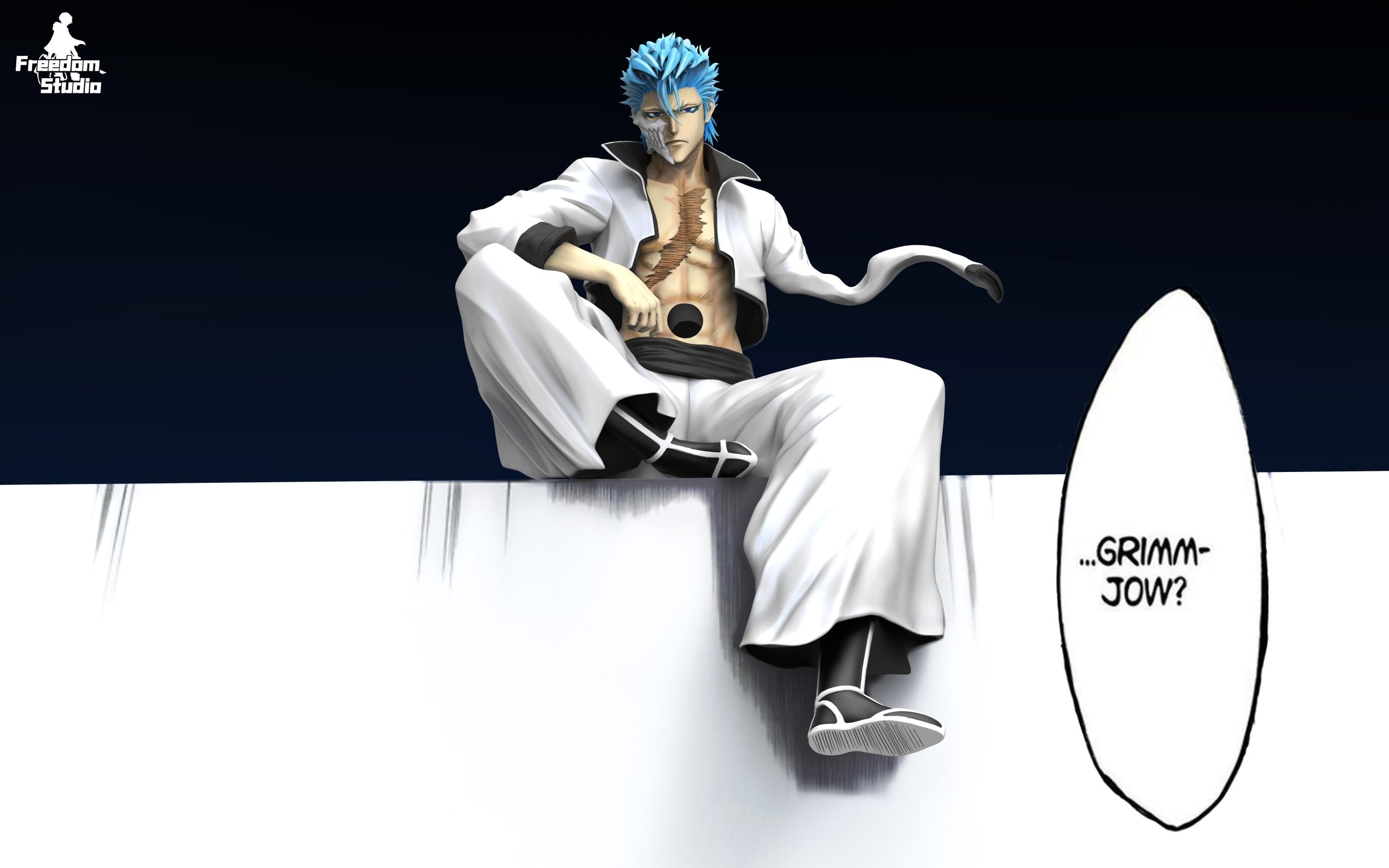 [Pre-Order Closed] Freedom Studio - Statue - BLEACH - Grimmjow Jaegerjaquez