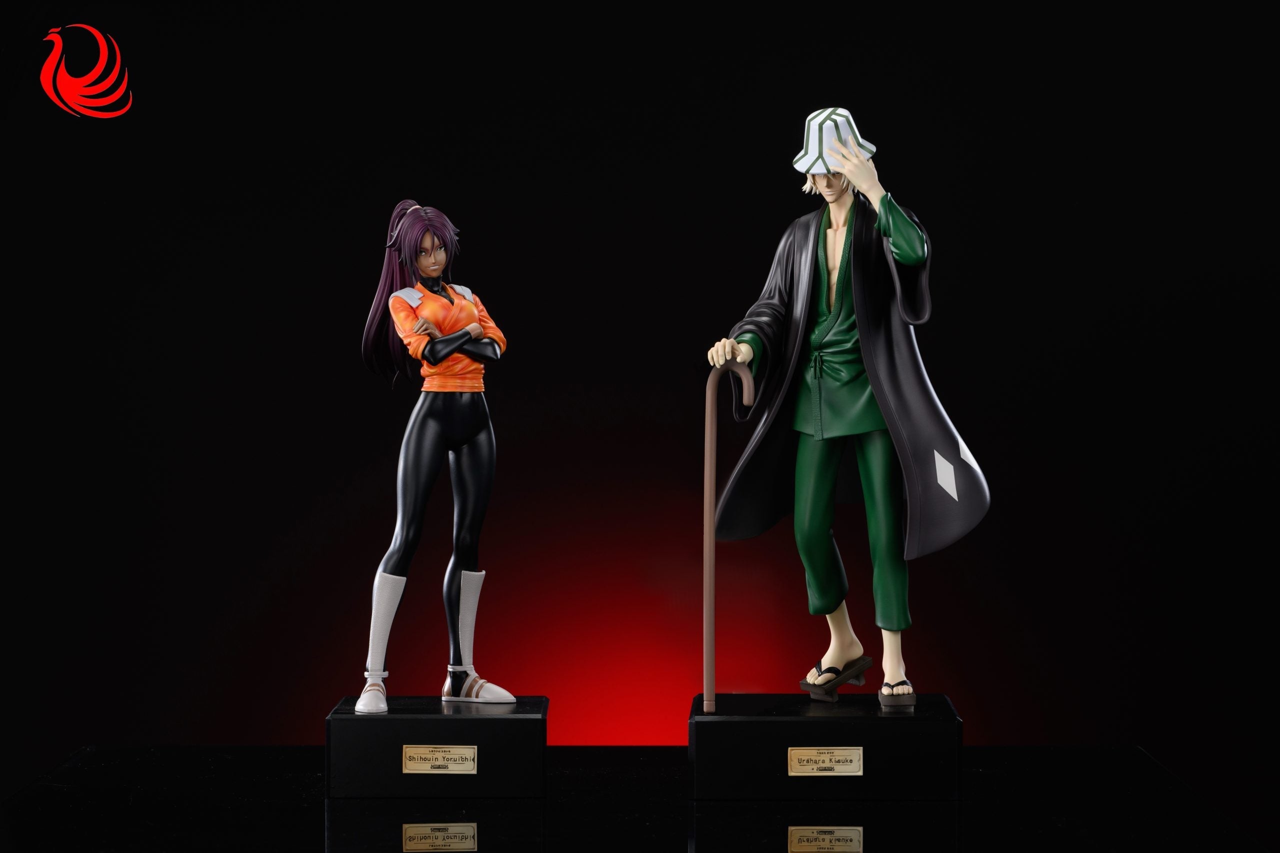 [Pre-Order] Wan Guan Zao Wu Studio - Statue - Bleach - Soi Fon & Urahara Kisuke