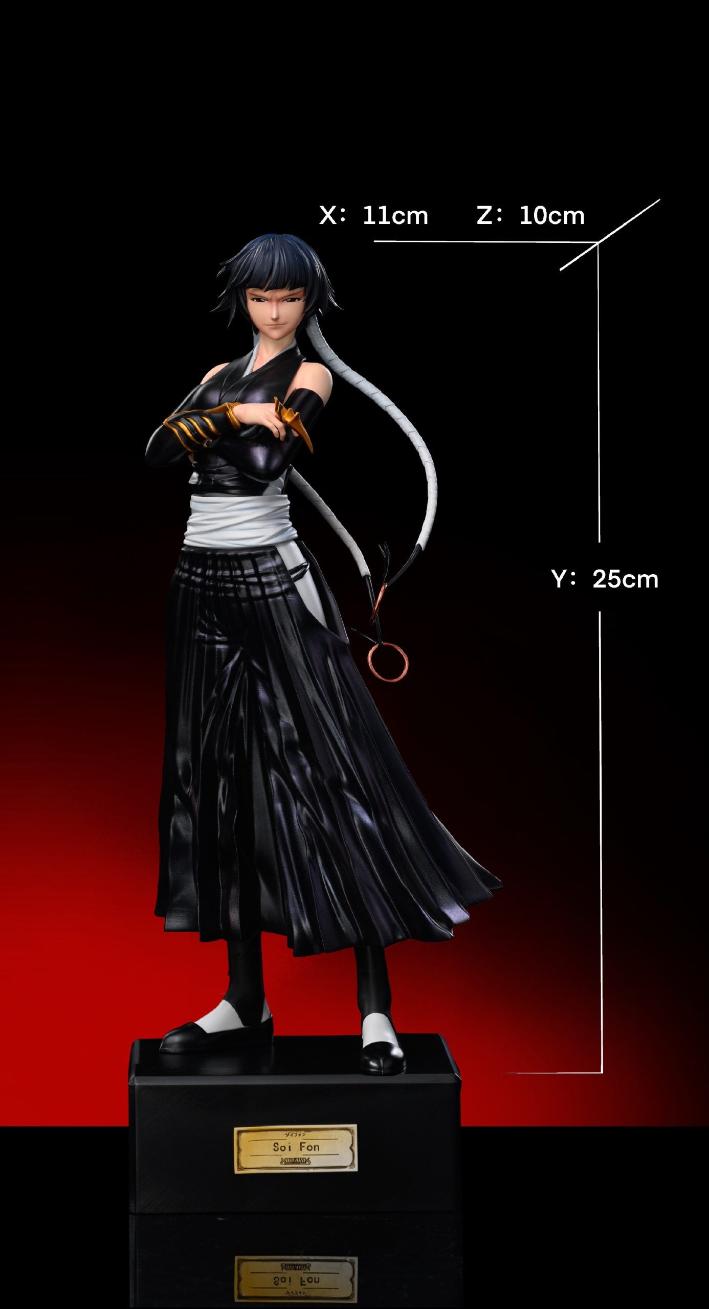 [Pre-Order] Wan Guan Zao Wu Studio - Statue - Bleach - Soi Fon & Urahara Kisuke