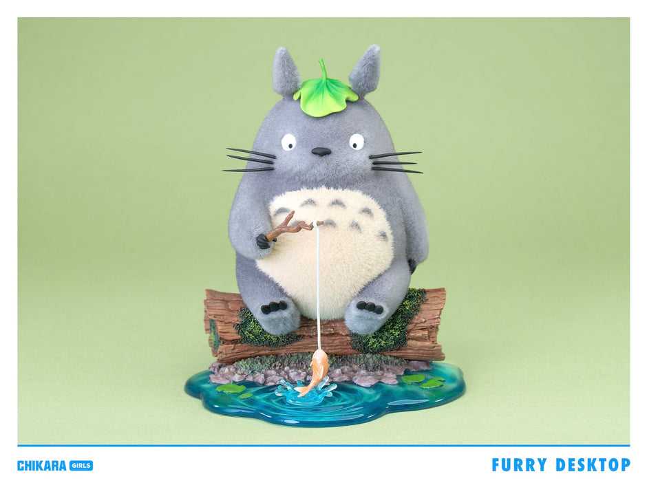 [Pre-Order] CHIKARA Studio  - Statue - My Neighbor Totoro  - Fishing Totoro