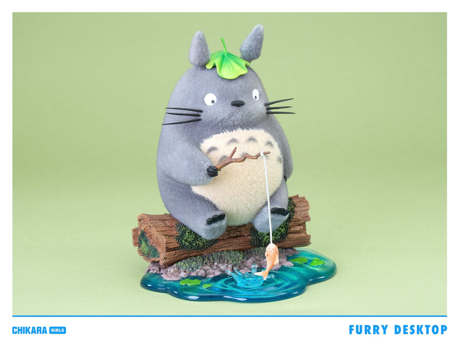 [Pre-Order] CHIKARA Studio  - Statue - My Neighbor Totoro  - Fishing Totoro