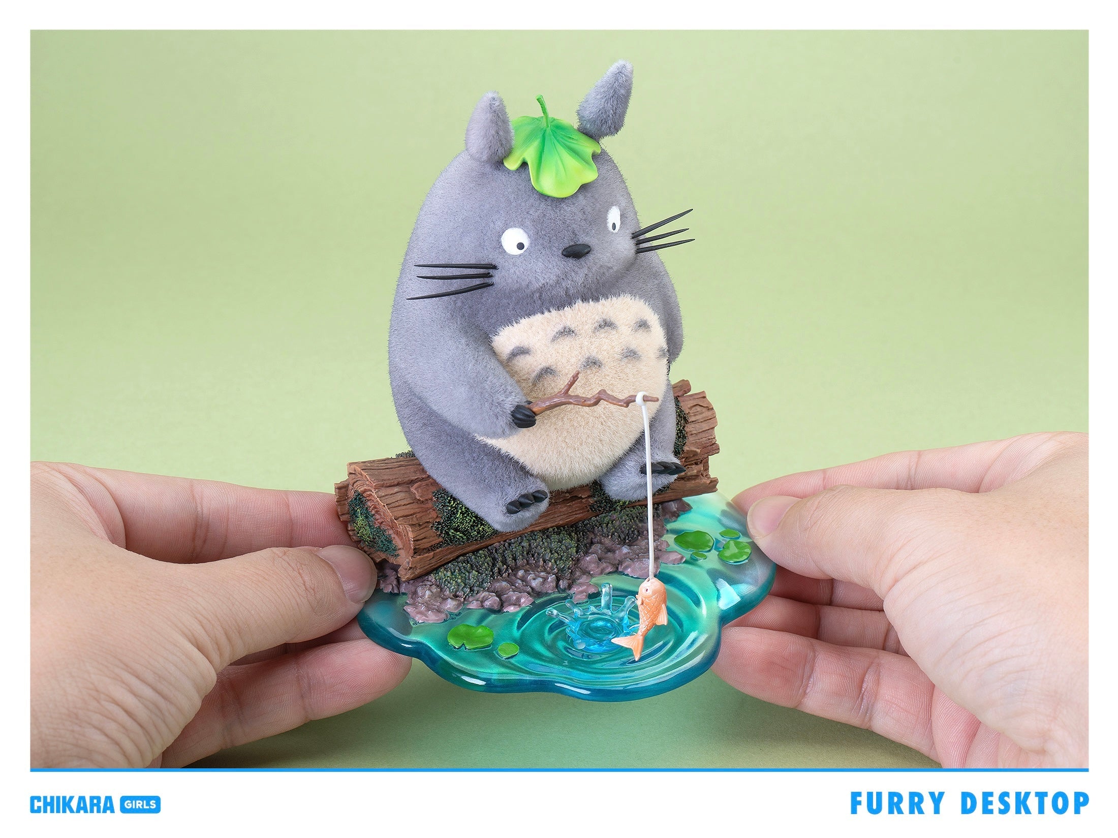 [Pre-Order] CHIKARA Studio  - Statue - My Neighbor Totoro  - Fishing Totoro