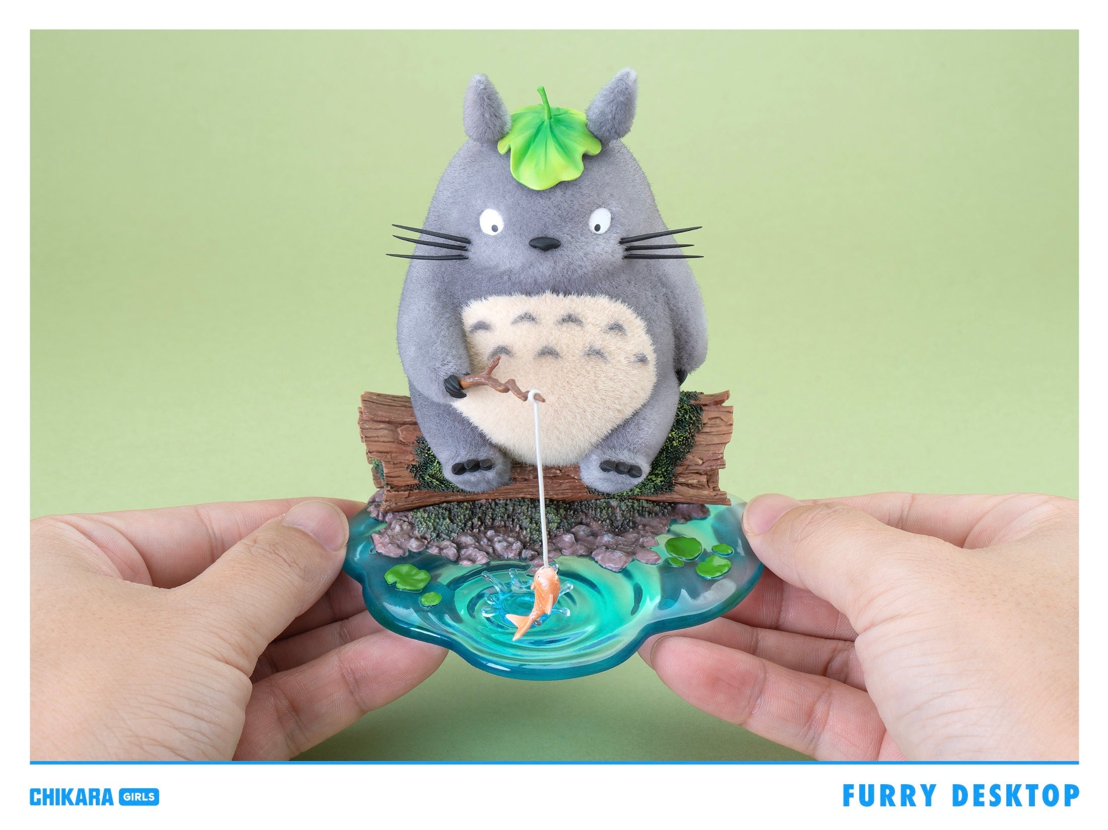 [Pre-Order] CHIKARA Studio  - Statue - My Neighbor Totoro  - Fishing Totoro