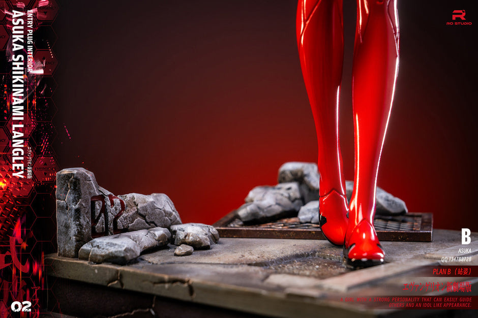 [Warehouse in Stock] RO Studio - Statue - Neon Genesis Evangelion EVA #1 Soryu Asuka Langley