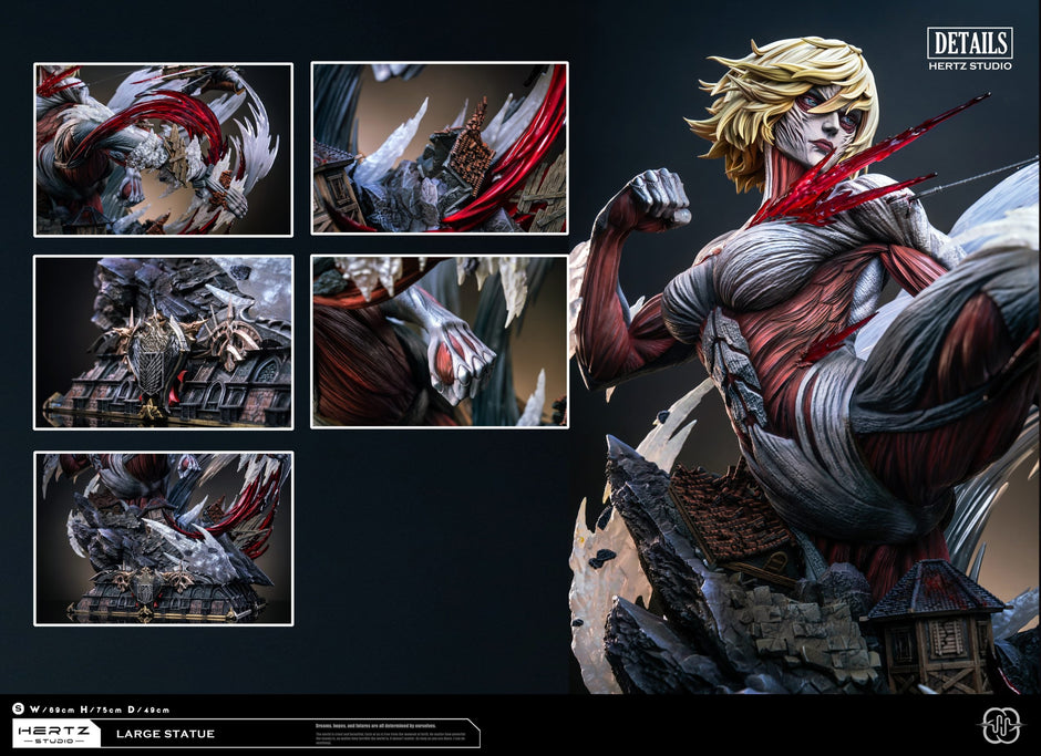 [Pre-Order Closed] Hertz Studio  - Statue - Attack on Titan - Female Titan Annie Leonhart