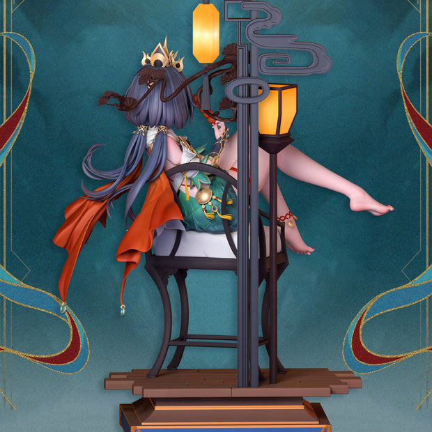 [Warehouse in Stock] Arctic Wolf Studio - Statue - Honkai: Star Rail YunLi