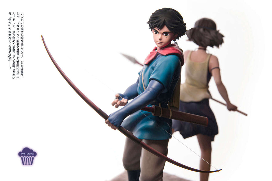 [Pre-Order] Cake Studio - Statue - Princess Mononoke - Hayao Miyazaki Series Small Scale 001 Princess Mononoke