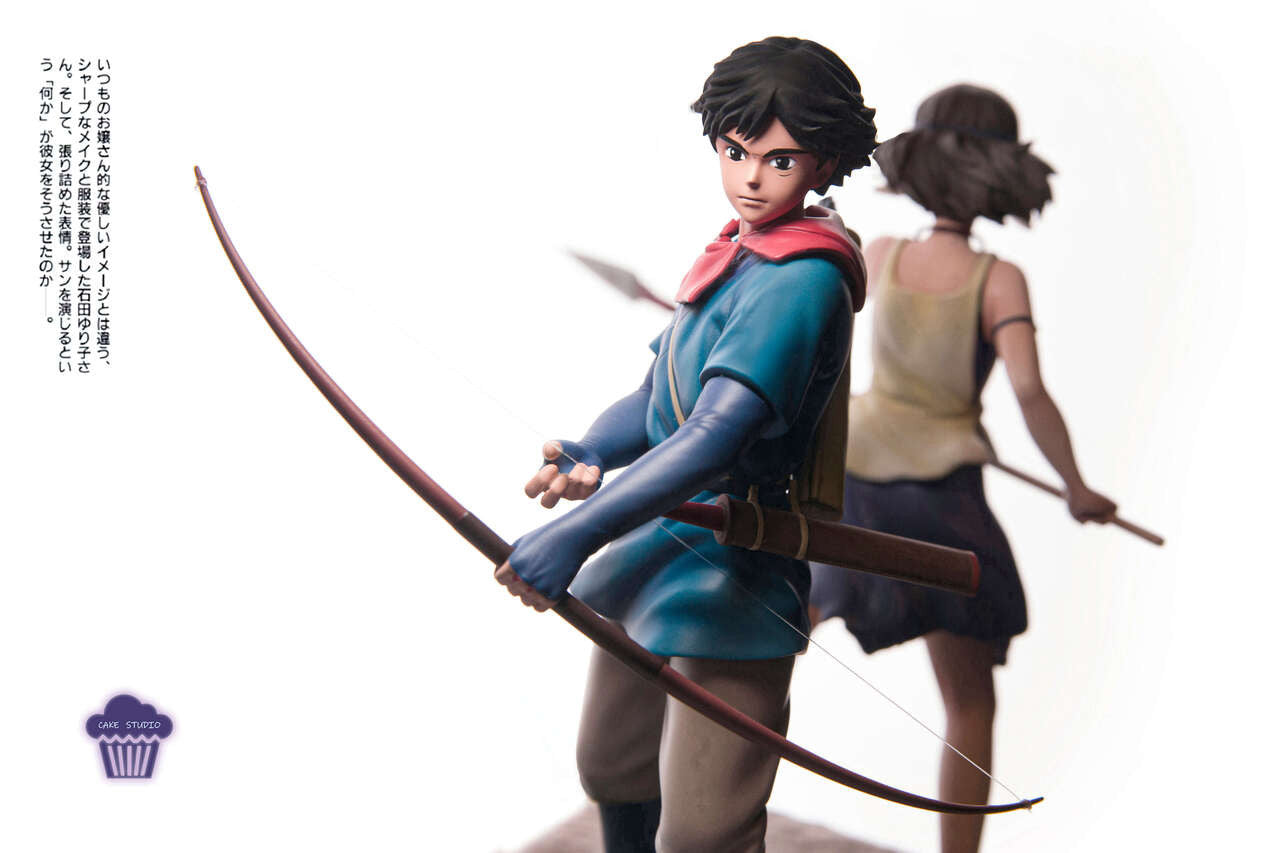 [Pre-Order] Cake Studio - Statue - Princess Mononoke - Hayao Miyazaki Series Small Scale 001 Princess Mononoke