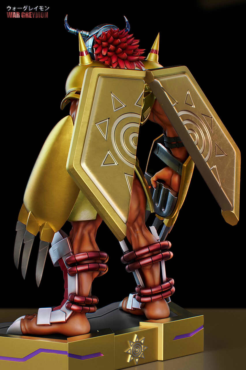 [Pre-Order] Ju Mo Dong Man Studio - Statue - Digimon - WarGreymon