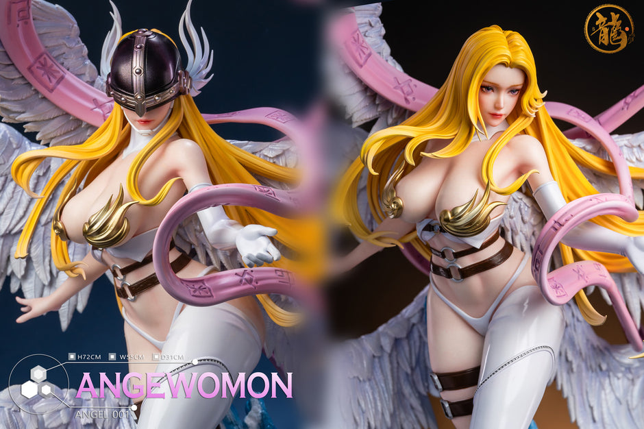 [Warehouse in Stock] Dragon STUDIO - Statue - Digimon - Angewomon & Lady Devimon