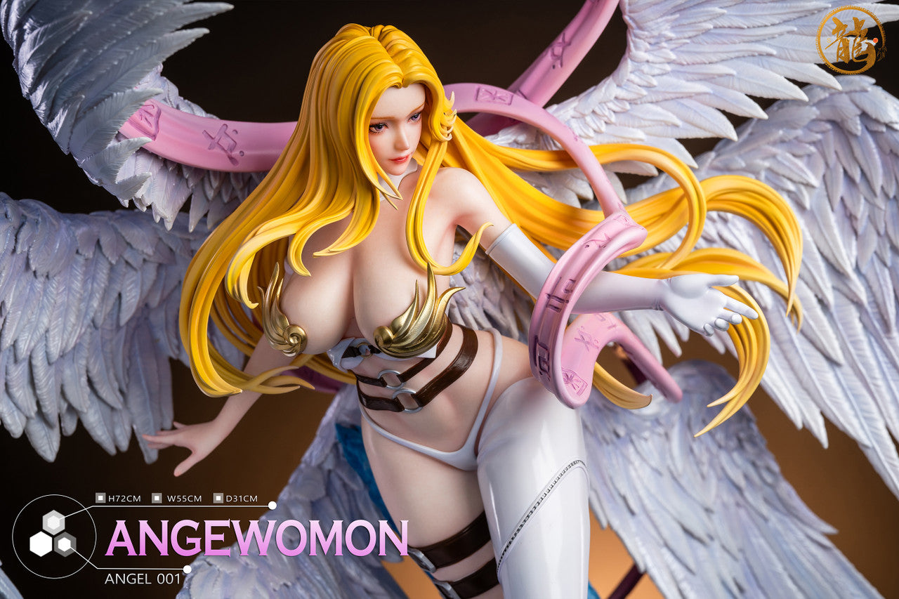 [Warehouse in Stock] Dragon STUDIO - Statue - Digimon - Angewomon & Lady Devimon