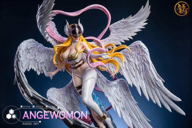 [Warehouse in Stock] Dragon STUDIO - Statue - Digimon - Angewomon & Lady Devimon