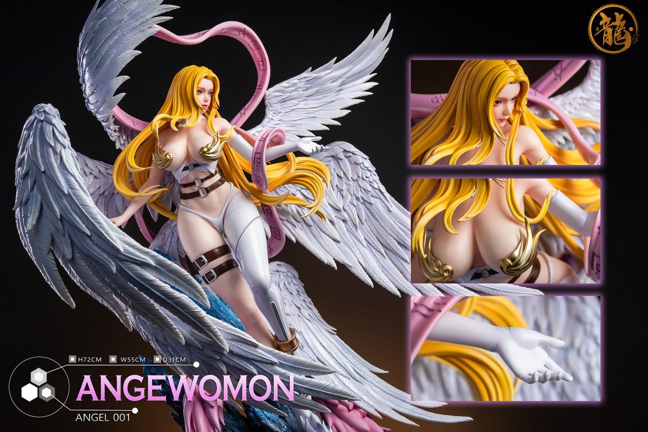 [Warehouse in Stock] Dragon STUDIO - Statue - Digimon - Angewomon & Lady Devimon