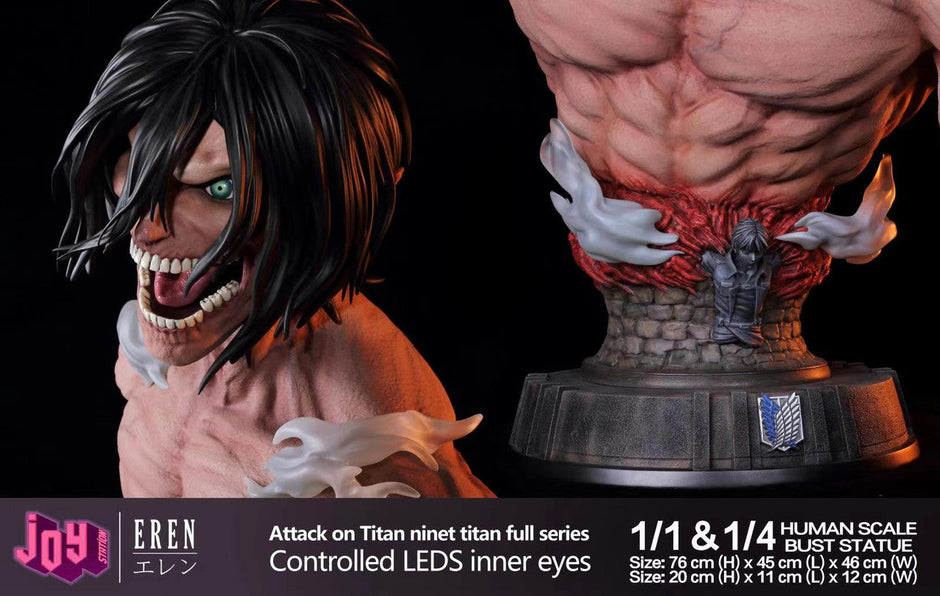 [Warehouse in Stock] JOY STATION Studio - Statue - Attack on Titan - Eren Jaeger Bust