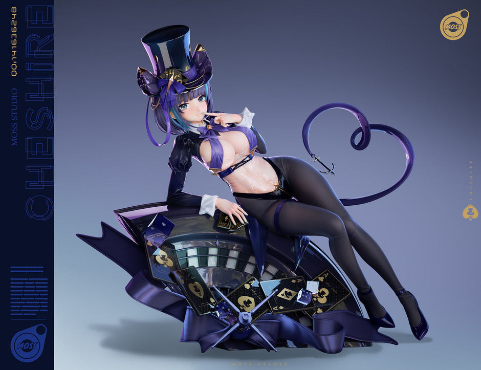[Pre-Order Closed] MOSS Studio - Statue - Azur Lane - Brilliant Night Dream Cheshire
