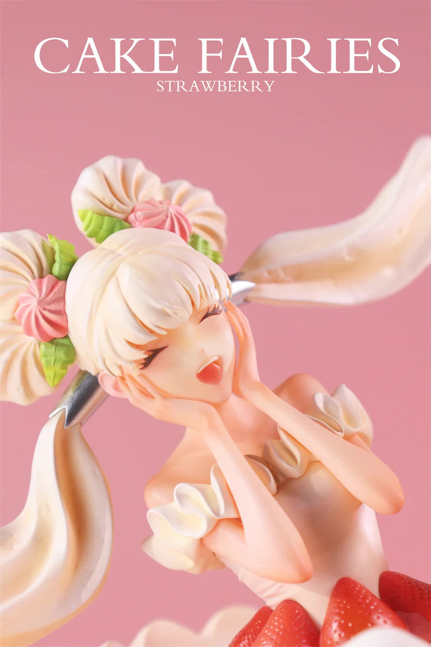 [Pre-Order Closed] WeArtDoing Studio - Statue - Original - Cake Fairies Strawberry & Matcha (Licensed)