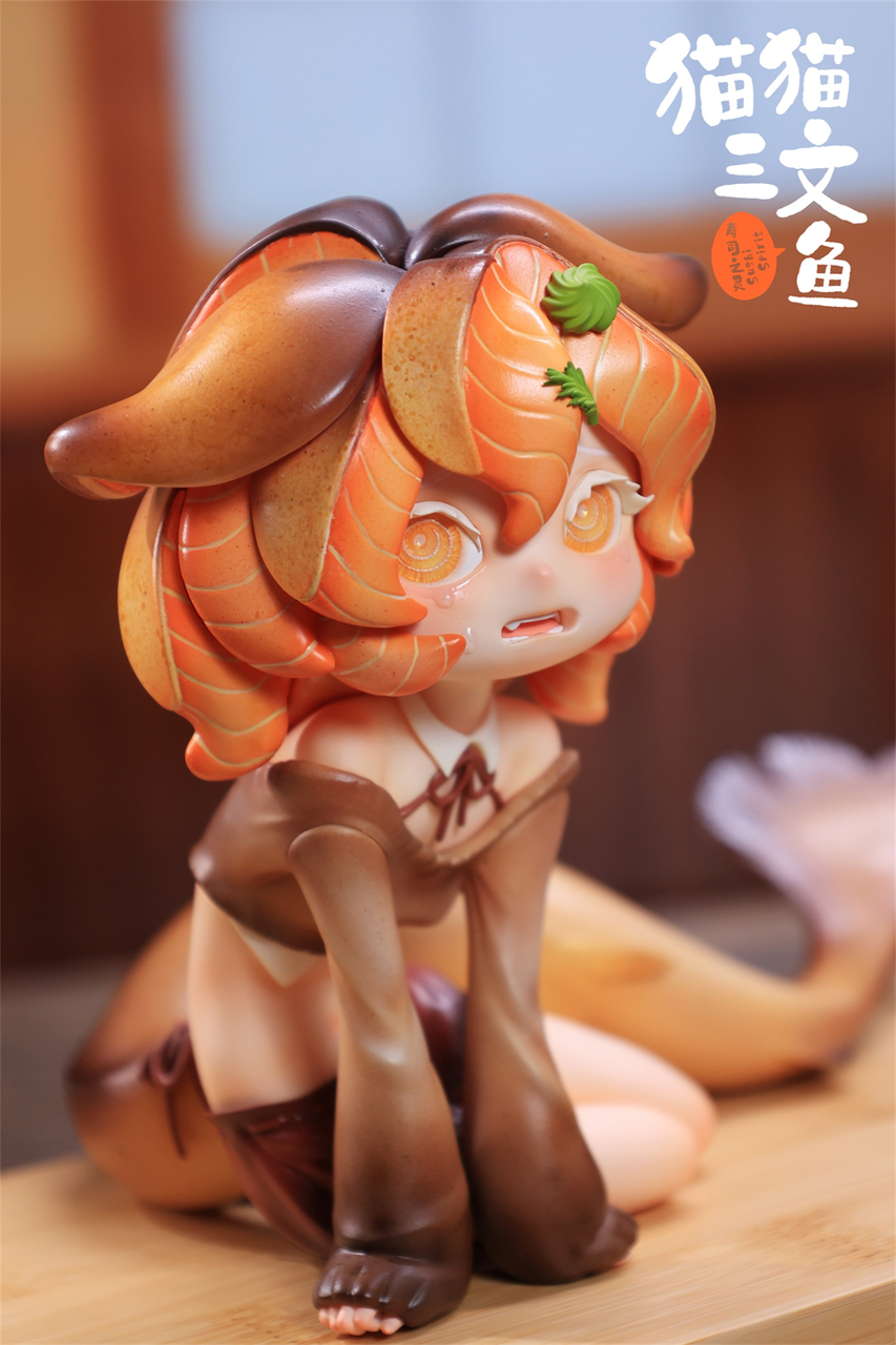 [Pre-Order Closed] WeArtDoing Studio - Statue - Original - Kitty Salmon Series Salmon Fairies-Silver & Salmon Fairies-Caramel (Licensed)