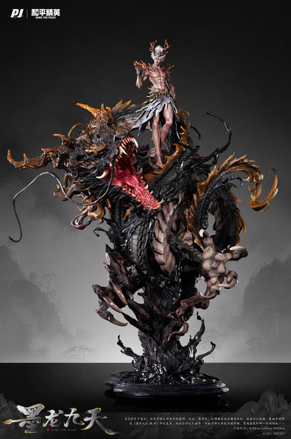 [Pre-Order] PIJI Studio - Statue - Original - Amerfort Black Dragon Nine Heavens - Ao Yuan Statue (Licensed)