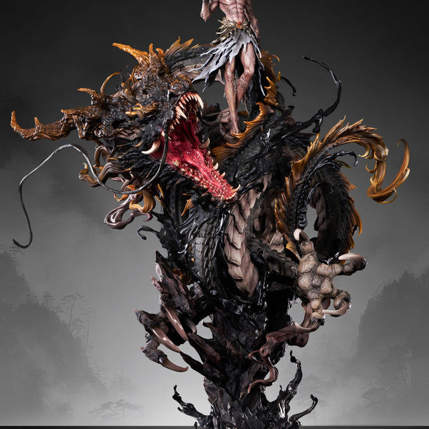 [Pre-Order] PIJI Studio - Statue - Original - Amerfort Black Dragon Nine Heavens - Ao Yuan Statue (Licensed)