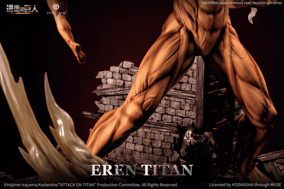 [Pre-Order] Zodiakos Studio - Statue - Attack on Titan - Eren Titan (Licensed)
