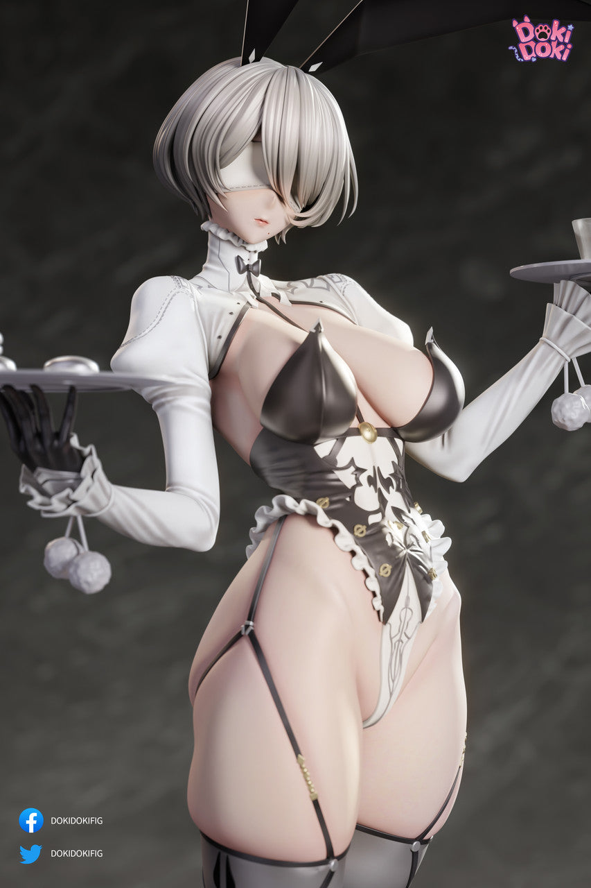 [Warehouse in Stock] DokiDoki figures - Statue - NieR Automata - 2B (DISH)