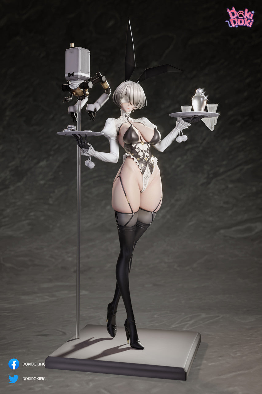 [Warehouse in Stock] DokiDoki figures - Statue - NieR Automata - 2B (DISH)