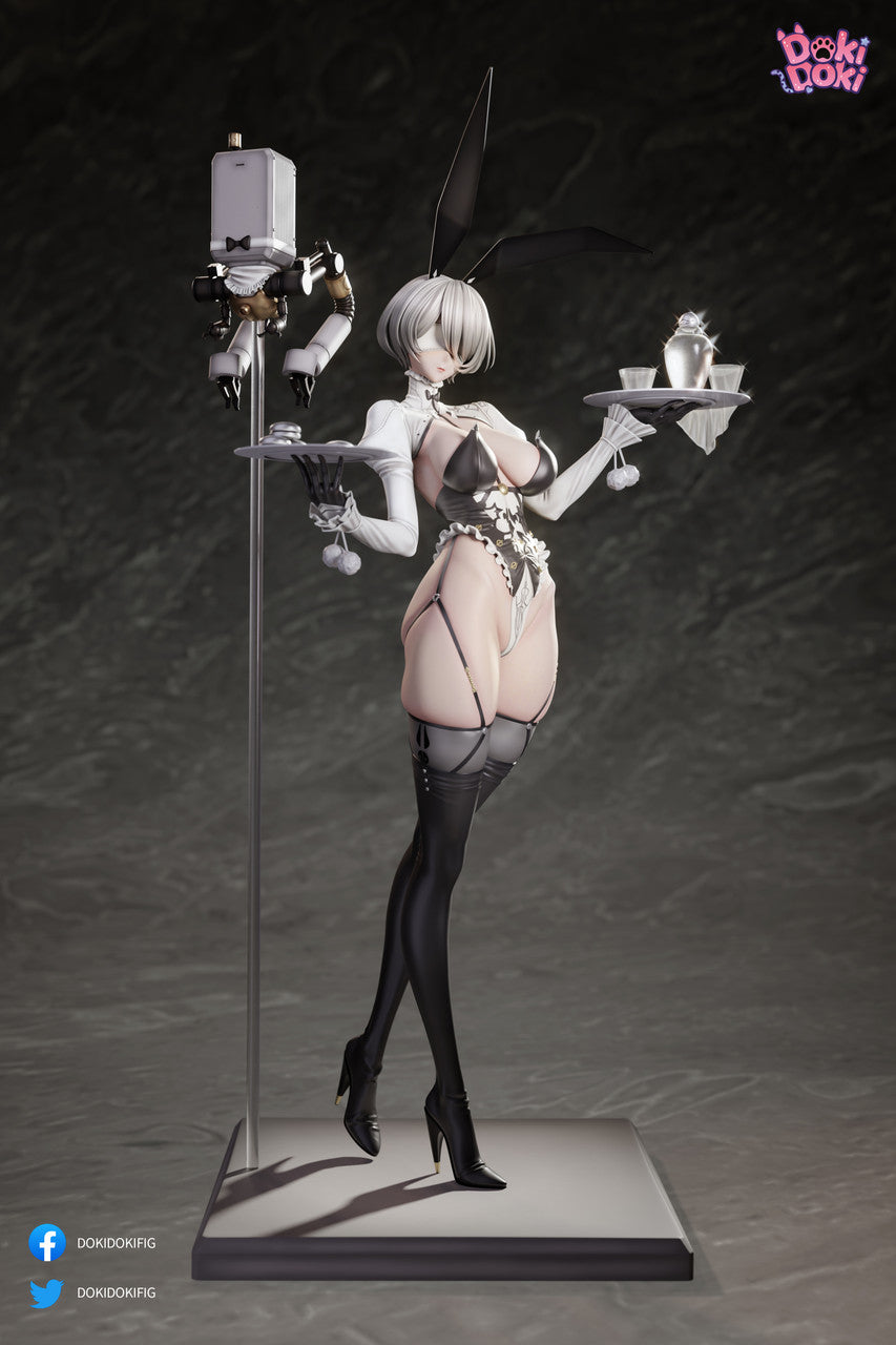 [Warehouse in Stock] DokiDoki figures - Statue - NieR Automata - 2B (DISH)
