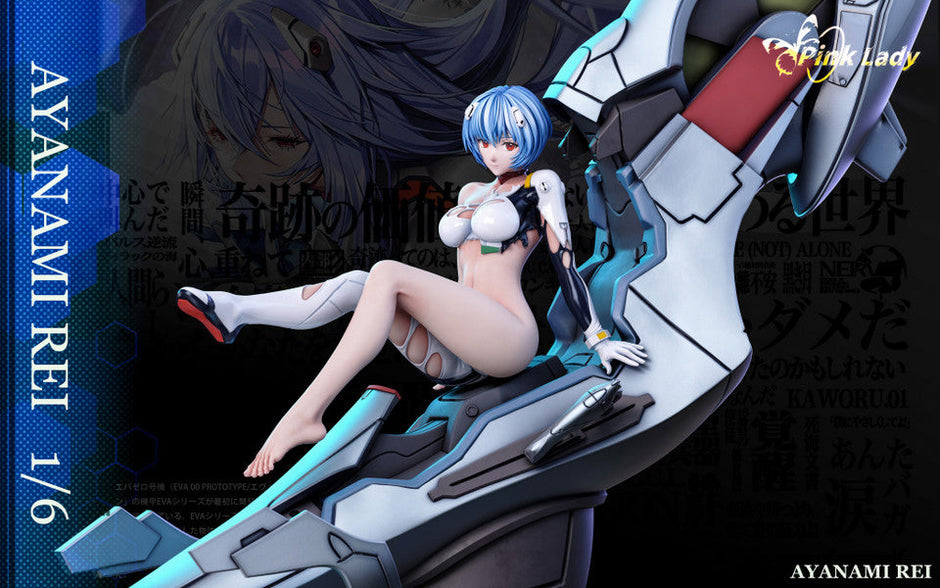 [Pre-Order Closed] Pink Lady Studio - Statue - Neon Genesis Evangelion - Soryu Asuka Langley & Ayanami Rei