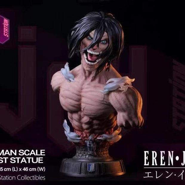 [Warehouse in Stock] JOY STATION Studio - Statue - Attack on Titan - Eren Jaeger Bust