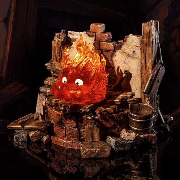 [Pre-Order] Shen Yin Studio - Statue - Howl's Moving Castle - Calcifer Rebirth after the collapse with LED