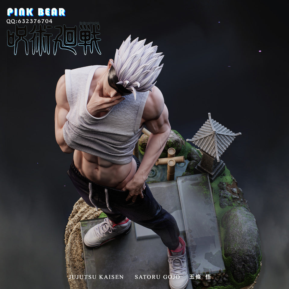 [Warehouse in Stock] Pink Bear Studio - Statue - Jujutsu Kaisen - Satoru Gojo