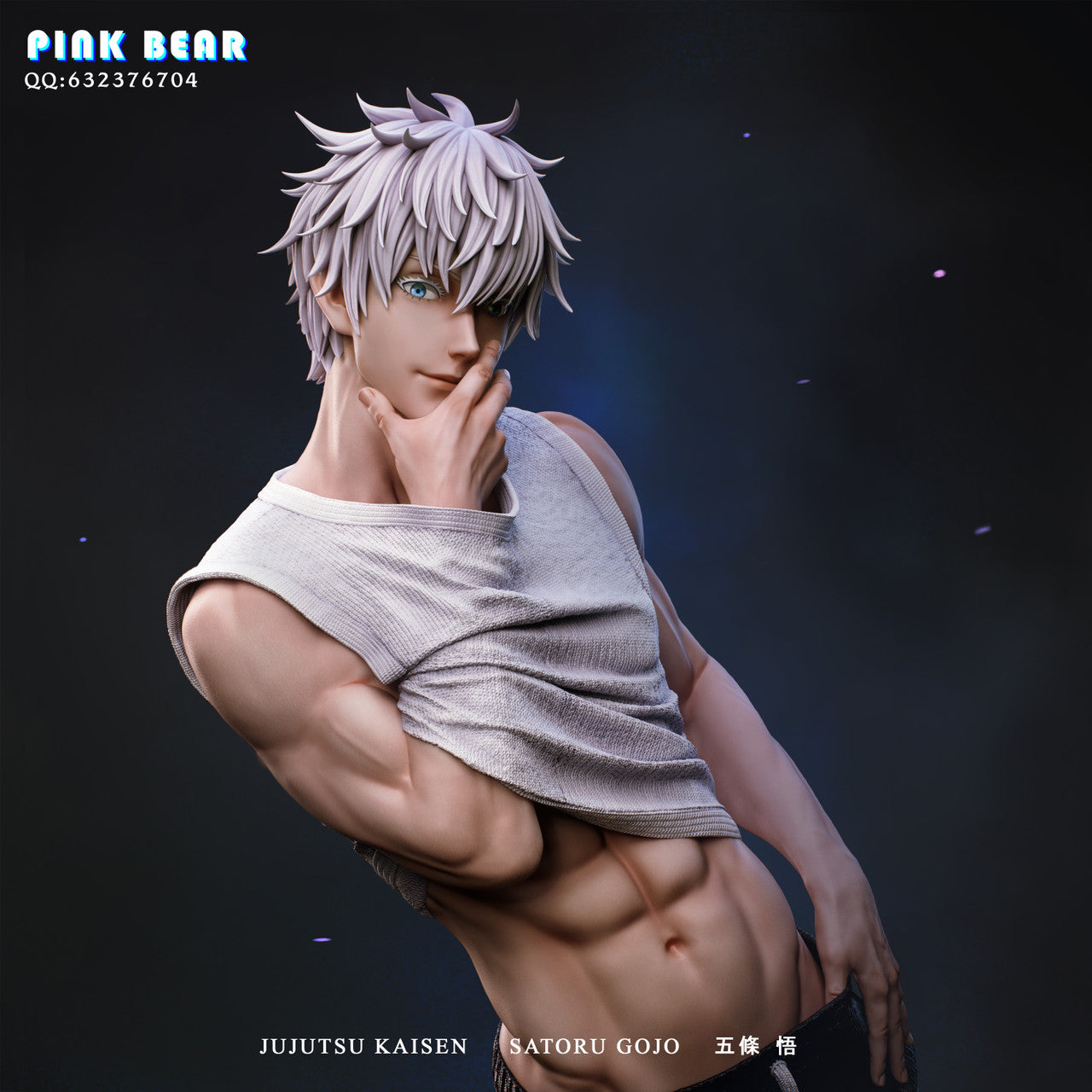 [Warehouse in Stock] Pink Bear Studio - Statue - Jujutsu Kaisen - Satoru Gojo