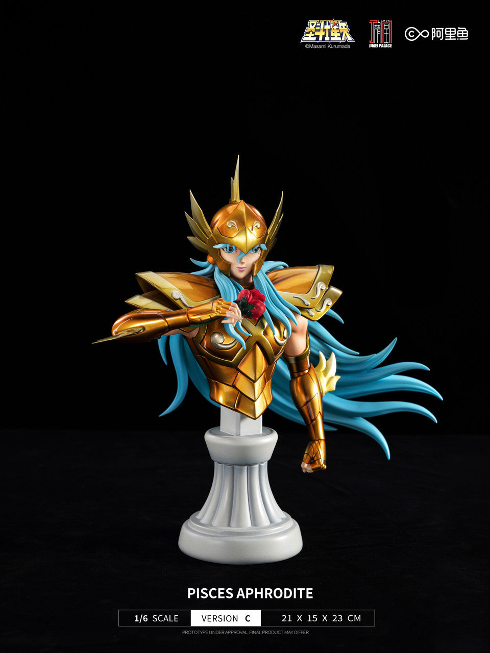 [Warehouse in Stock] Jimei Palace studio - Statue - Saint Seiya Pisces Aphrodite(Licensed)