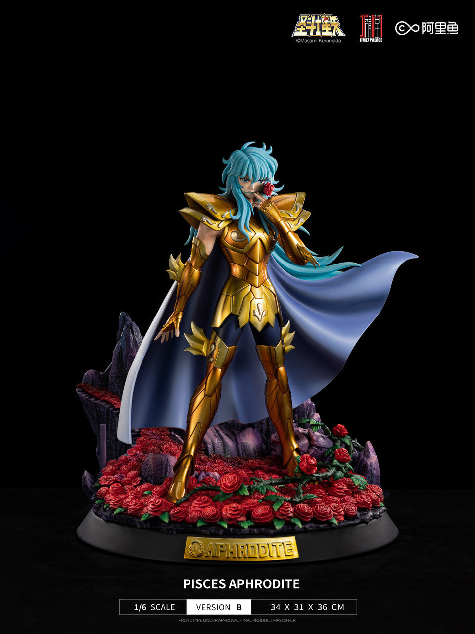 [Warehouse in Stock] Jimei Palace studio - Statue - Saint Seiya Pisces Aphrodite(Licensed)