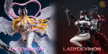 [Warehouse in Stock] Dragon STUDIO - Statue - Digimon - Angewomon & Lady Devimon