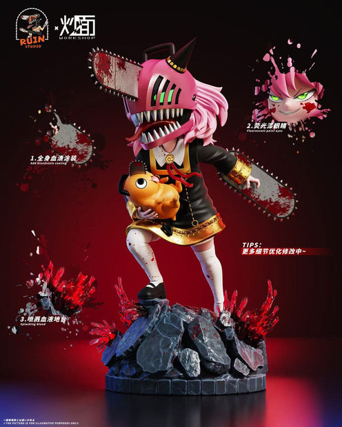 [Pre-Order Closed] RUIN Studio & ChaoMian Studio - Statue - Spy x Family - Anya cos Chainsaw Man