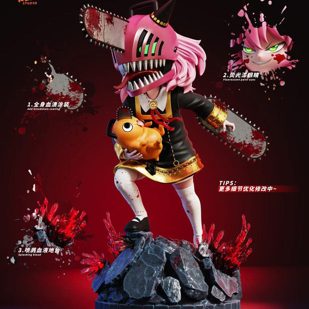 [Pre-Order Closed] RUIN Studio & ChaoMian Studio - Statue - Spy x Family - Anya cos Chainsaw Man