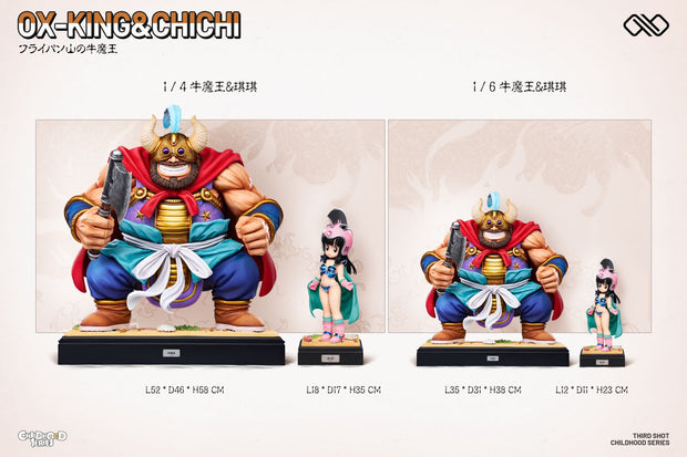 [Warehouse in Stock] Infinite Studio - Statue - Dragon Ball Gyuumaou & Chichi (Large Scale Size)