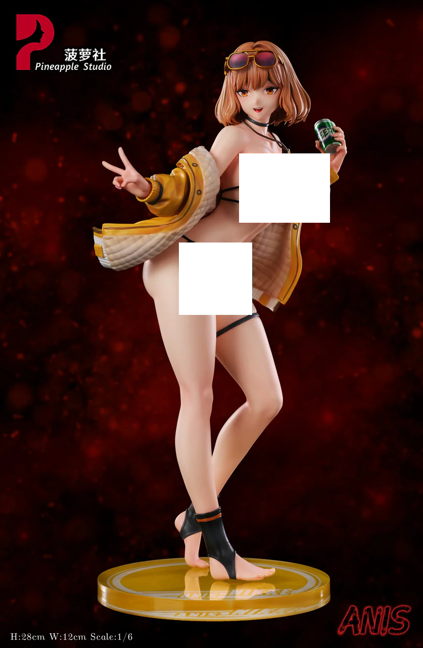 [Warehouse in Stock] Pineapple Studio - Statue - Goddess of Victory: Nikke - Anis Swimsuit VER