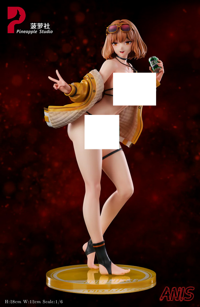 [Warehouse in Stock] Pineapple Studio - Statue - Goddess of Victory: Nikke - Anis Swimsuit VER