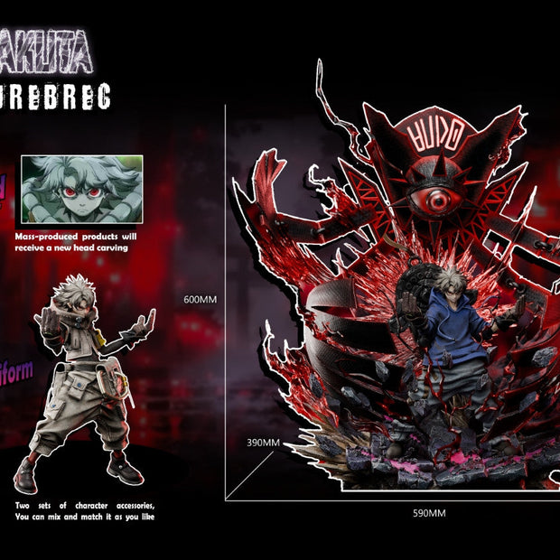 [Pre-Order] NiRen Studio - Statue - GACHIAKUTA - Rudo Surebrec with LED