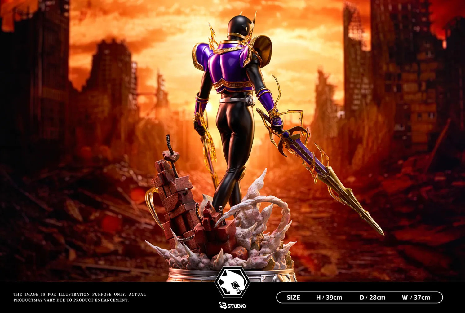 [Pre-Order Closed] LB Studio - Statue - Kamen Rider - Kuuga Titan Form