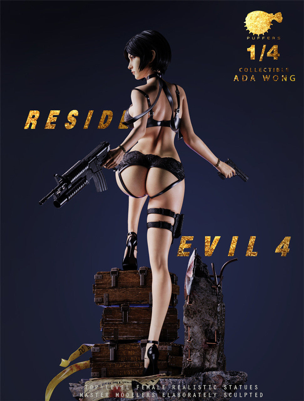 [Warehouse in Stock] Puffer Studio - Resident Evil Ada Wong EX nude ver
