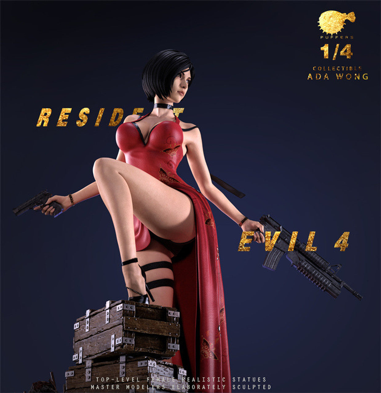 [Warehouse in Stock] Puffer Studio - Resident Evil Ada Wong EX nude ver