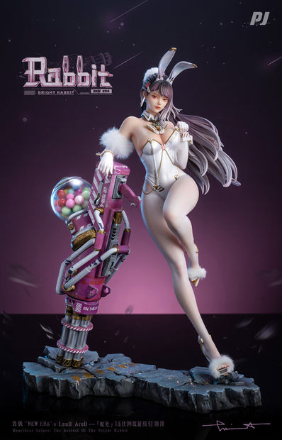 [Pre-Order Closed] PIJI Studio - PVC - Original - New Era × Loull_AroLL White Rabbit (Licensed)
