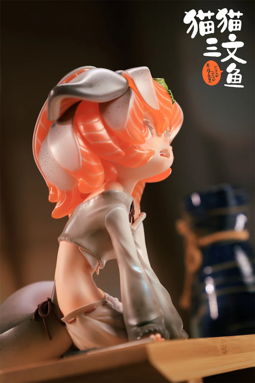[Pre-Order Closed] WeArtDoing Studio - Statue - Original - Kitty Salmon Series Salmon Fairies-Silver & Salmon Fairies-Caramel (Licensed)