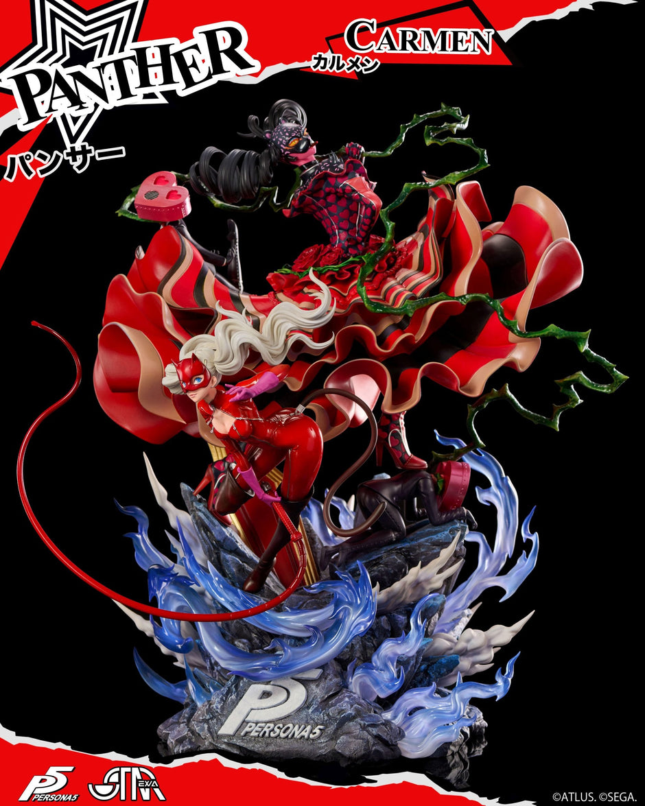 [Pre-Order Closed] STAREXVA Studio - Statue - Persona 5 - PANTHER Ann Takamaki with Carmen (Licensed)