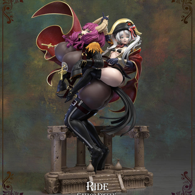 [Pre-Order Closed] Demon Core Studio - Statue - Frieren: Beyond Journey's End - Frieren & Aura cosplaying Napoleon Crossing the Alps