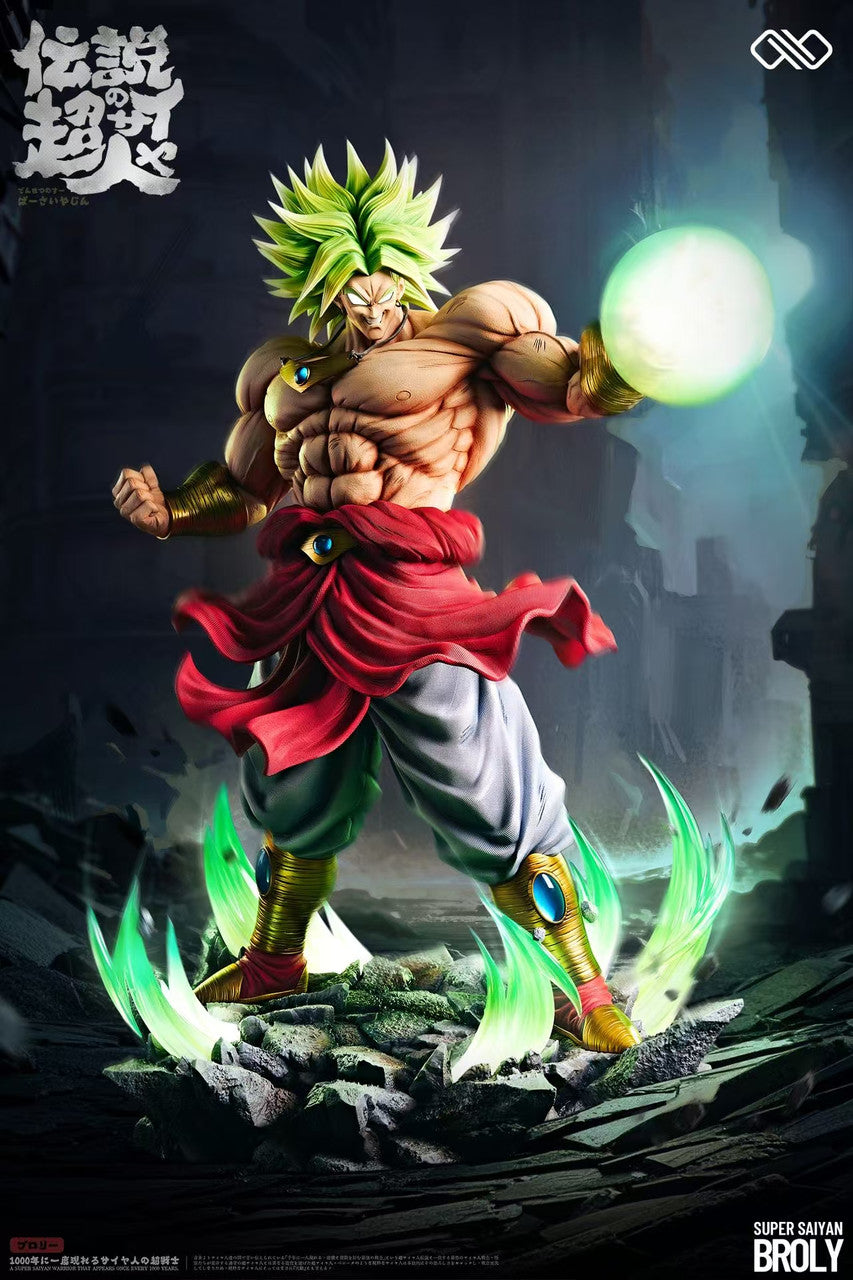 [Warehouse in Stock] Infinite Studio - Statue - Dragon Ball 1/4 Broly with LED EX