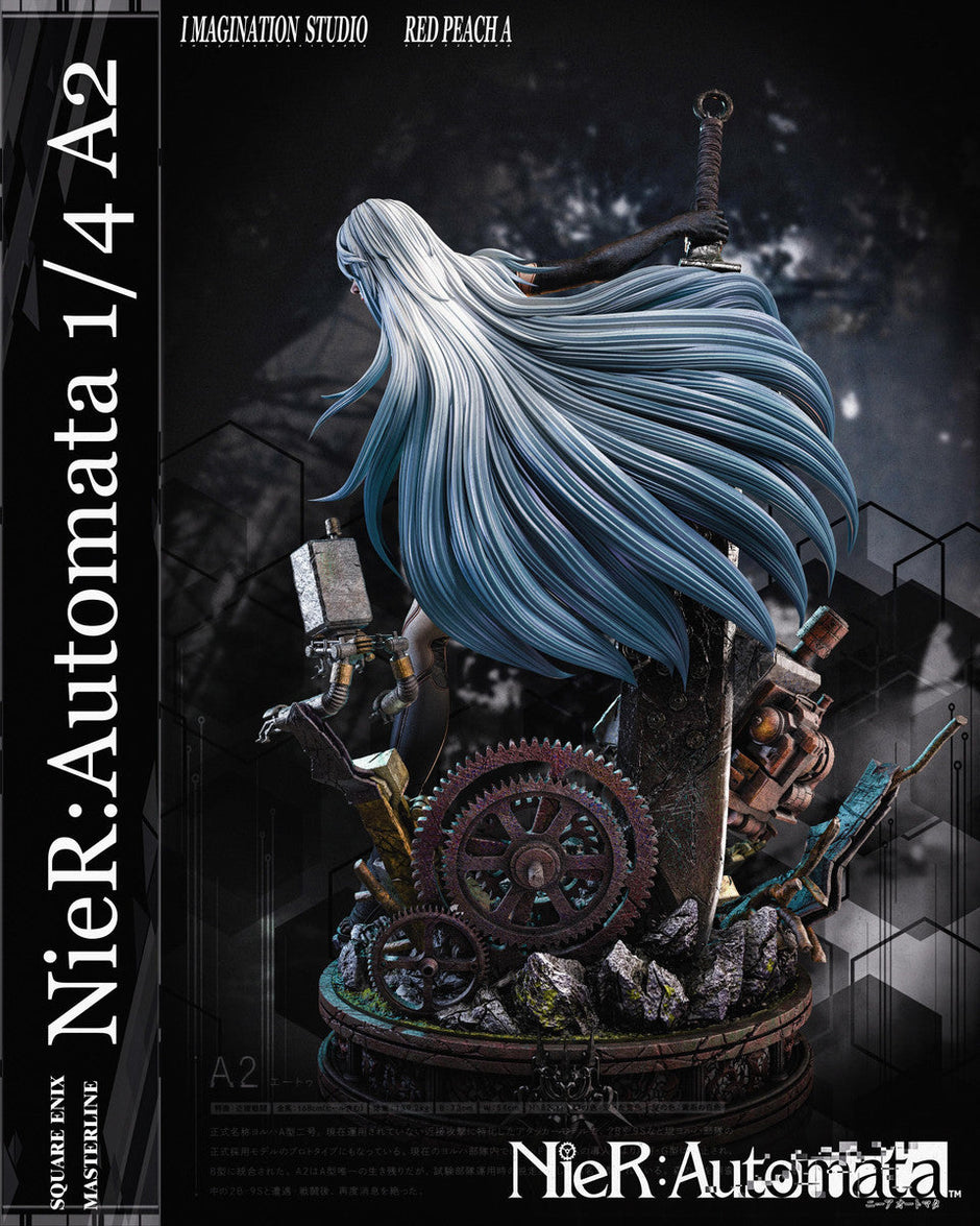 [Pre-Order Closed] Imagination Studio & Red Peach A Studio - Statue -  NieR:Automata  - A2